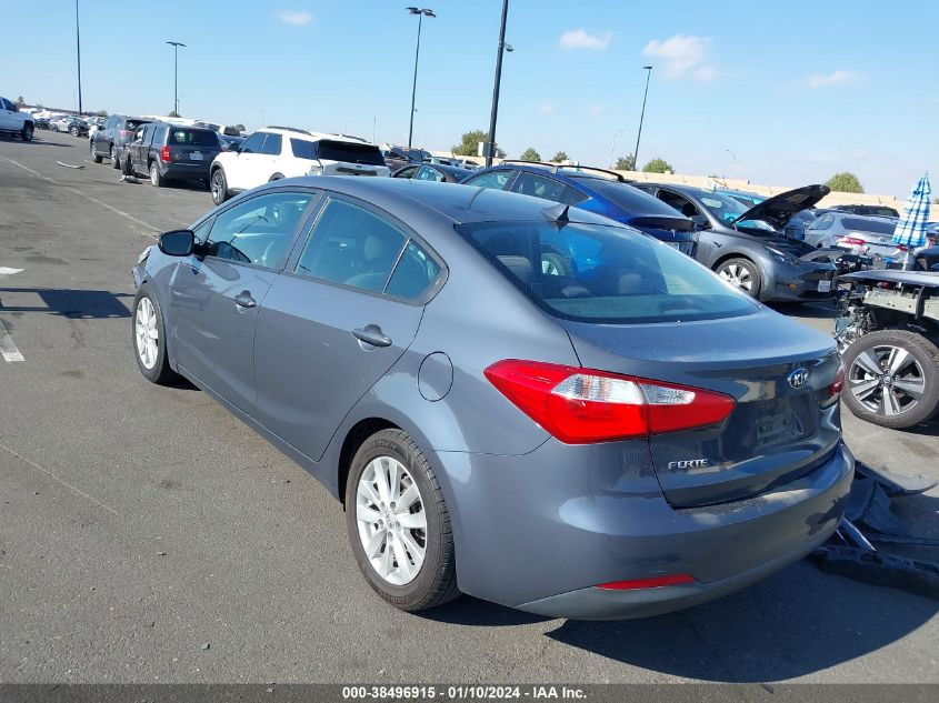 2016 KIA FORTE LX - KNAFX4A62G5437590