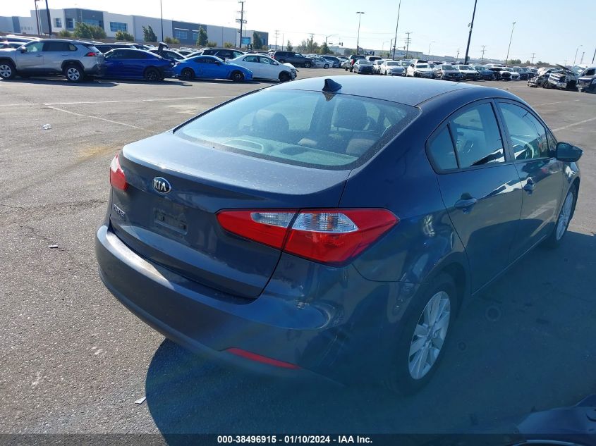 2016 KIA FORTE LX - KNAFX4A62G5437590