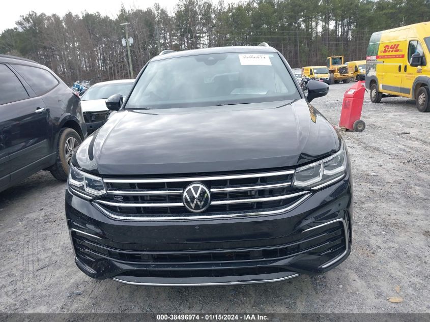 2022 VOLKSWAGEN TIGUAN SEL R-LINE - 3VV4B7AX0NM031612