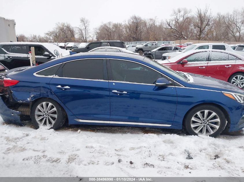 2017 HYUNDAI SONATA SPORT/LIMITED - 5NPE34AFXHH480215