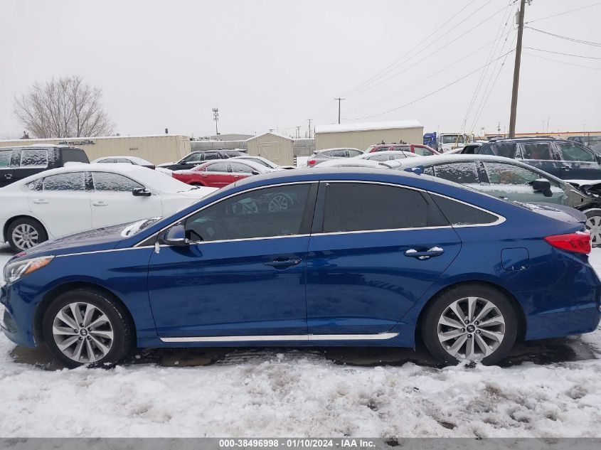 2017 HYUNDAI SONATA SPORT/LIMITED - 5NPE34AFXHH480215