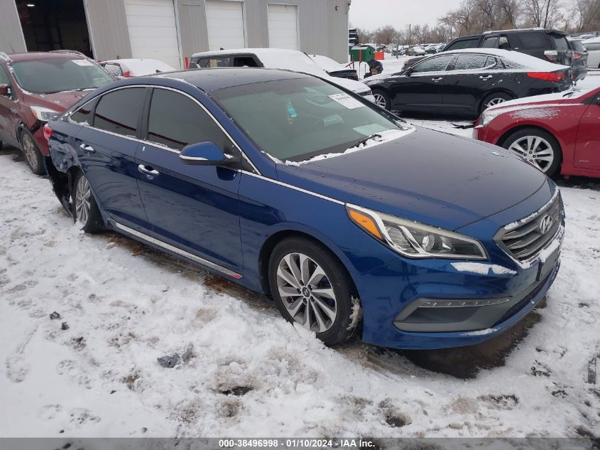 2017 HYUNDAI SONATA SPORT/LIMITED - 5NPE34AFXHH480215