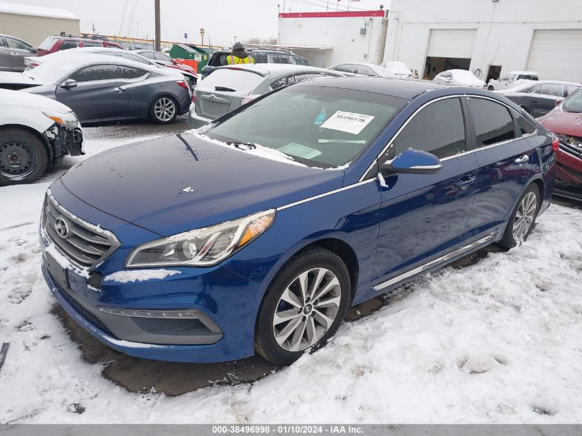 2017 HYUNDAI SONATA SPORT/LIMITED - 5NPE34AFXHH480215