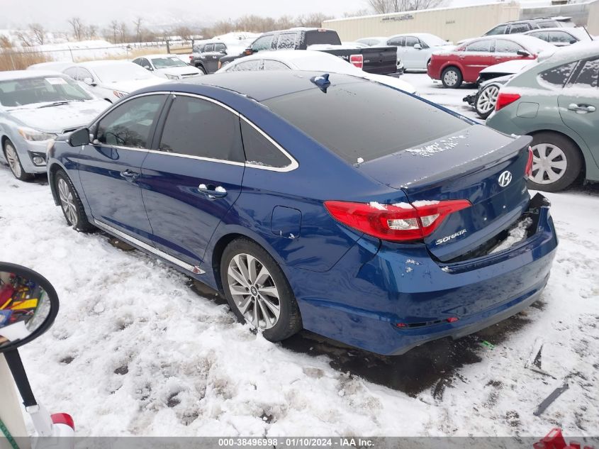 2017 HYUNDAI SONATA SPORT/LIMITED - 5NPE34AFXHH480215