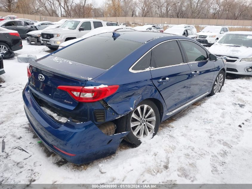 2017 HYUNDAI SONATA SPORT/LIMITED - 5NPE34AFXHH480215