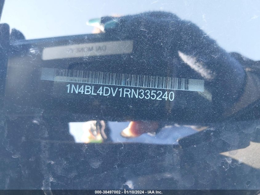 2024 NISSAN ALTIMA SV - 1N4BL4DV1RN335240