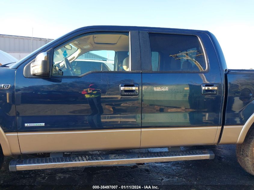 2014 FORD F-150 LARIAT - 1FTFW1ET8EKF31914