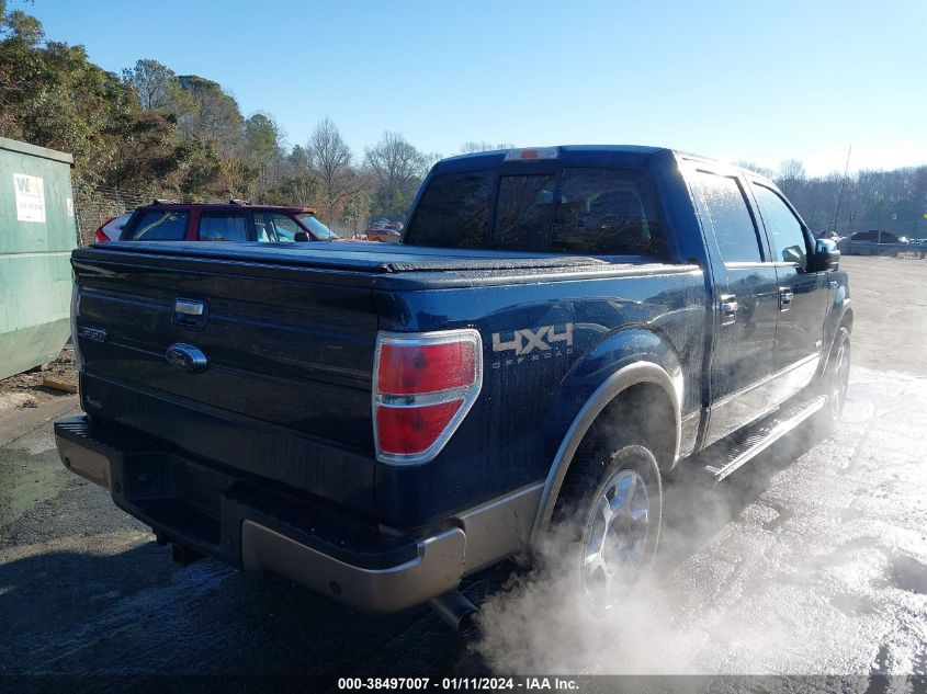 2014 FORD F-150 LARIAT - 1FTFW1ET8EKF31914