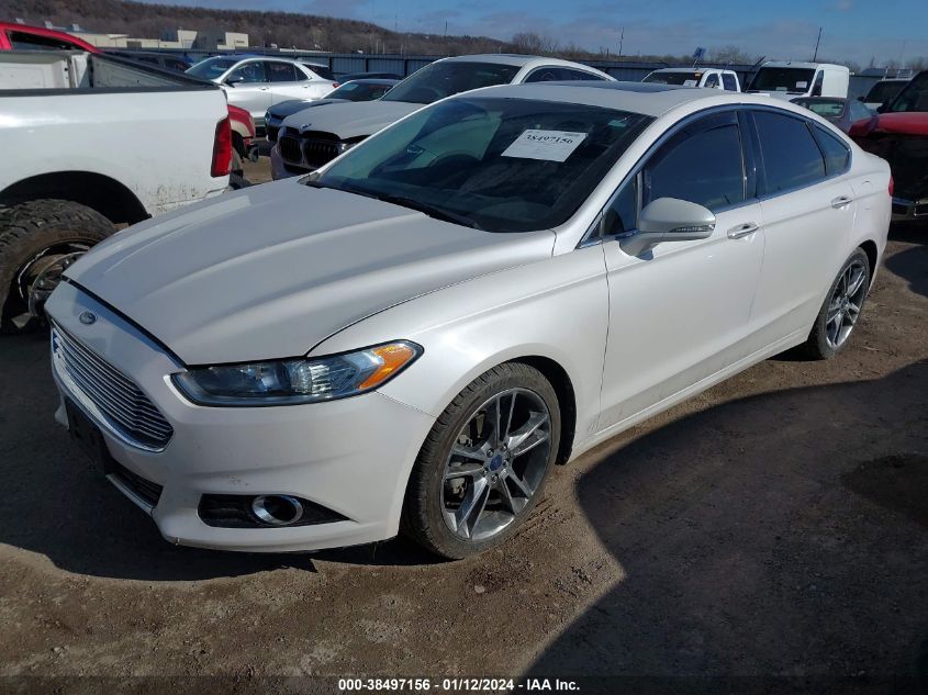 2013 FORD FUSION TITANIUM - 3FA6P0K9XDR323534