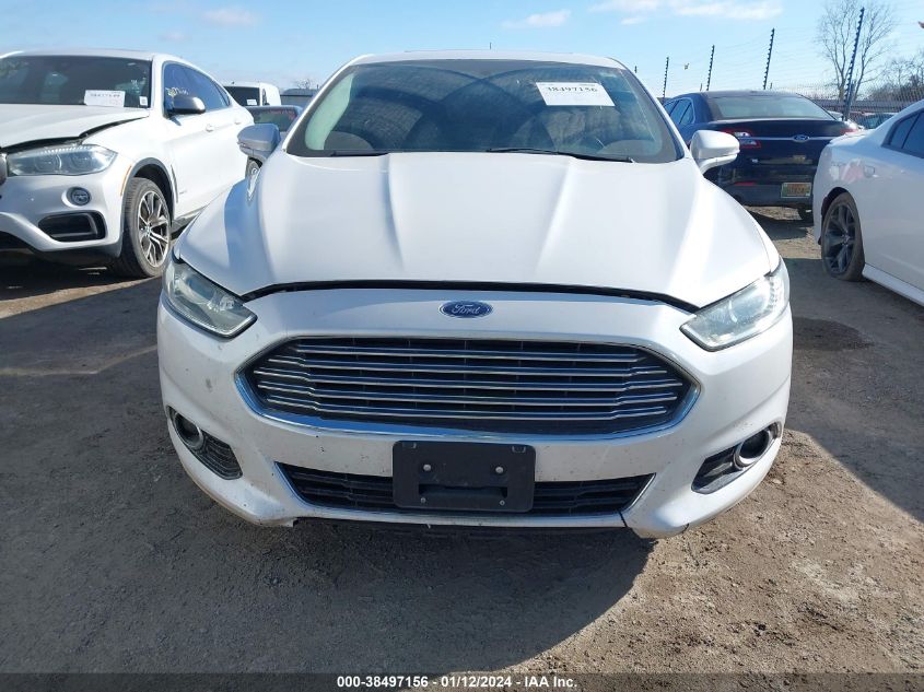 2013 FORD FUSION TITANIUM - 3FA6P0K9XDR323534