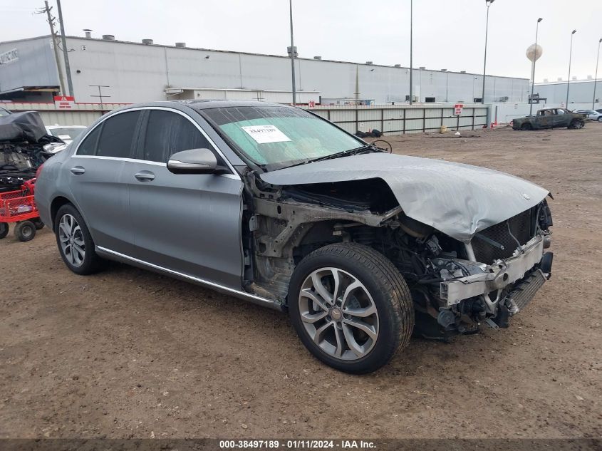 2015 MERCEDES-BENZ C 300 4MATIC/LUXURY 4MATIC/SPORT 4MATIC - 55SWF4KB5FU028075