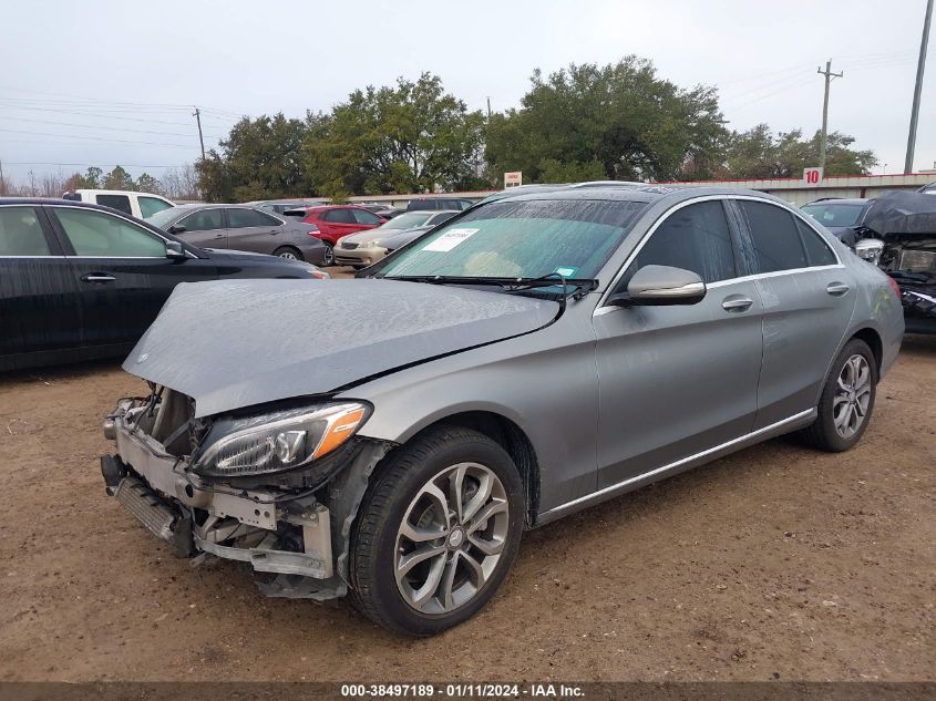 2015 MERCEDES-BENZ C 300 4MATIC/LUXURY 4MATIC/SPORT 4MATIC - 55SWF4KB5FU028075