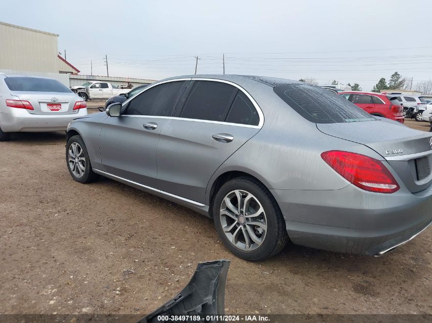 2015 MERCEDES-BENZ C 300 4MATIC/LUXURY 4MATIC/SPORT 4MATIC - 55SWF4KB5FU028075