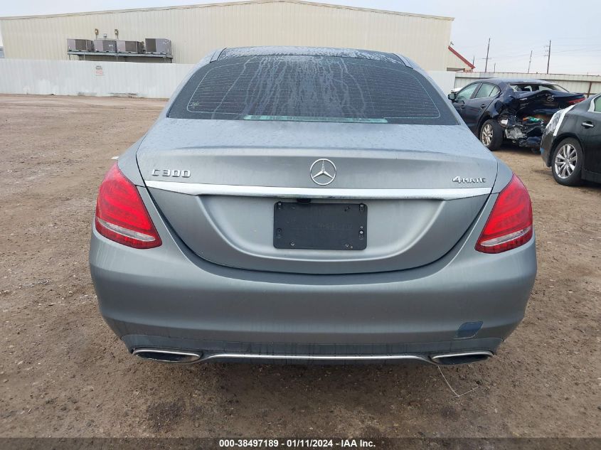 2015 MERCEDES-BENZ C 300 4MATIC/LUXURY 4MATIC/SPORT 4MATIC - 55SWF4KB5FU028075