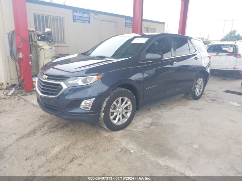 2018 CHEVROLET EQUINOX LT - 3GNAXSEV2JS581678