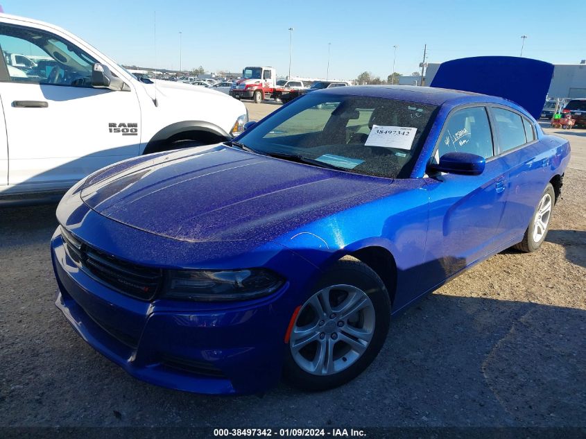 VIN 2C3CDXBGXMH580982 2021 DODGE CHARGER no.2