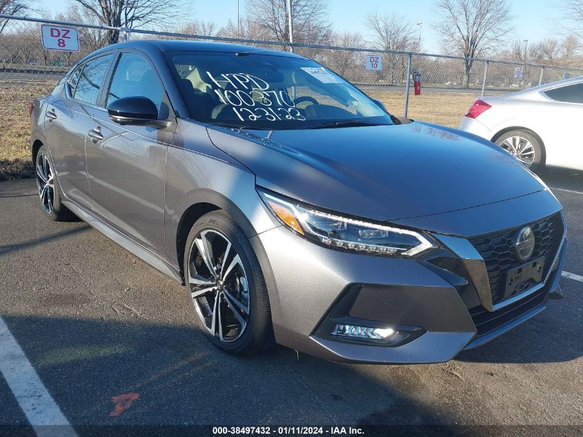 2023 NISSAN SENTRA SR - 3N1AB8DV5PY229635