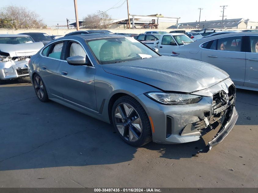 2023 BMW I4 EDRIVE40 - WBY73AW0XPFR14538