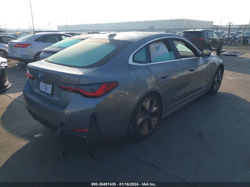 2023 BMW I4 EDRIVE40 - WBY73AW0XPFR14538