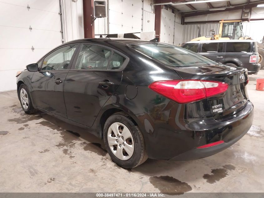 2015 KIA FORTE LX - KNAFX4A67F5344028