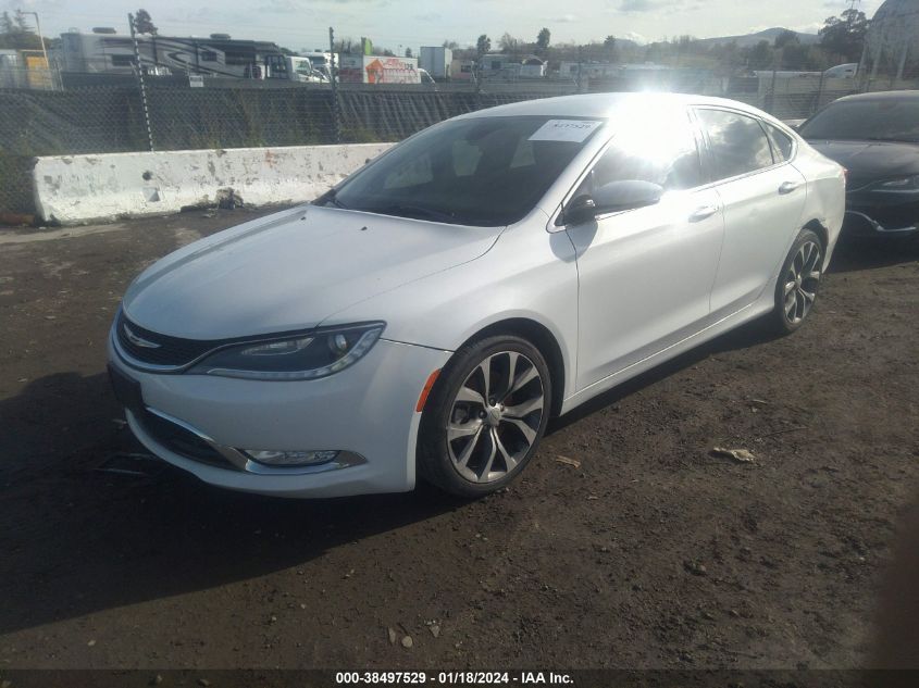 2015 CHRYSLER 200 C - 1C3CCCCG0FN684353