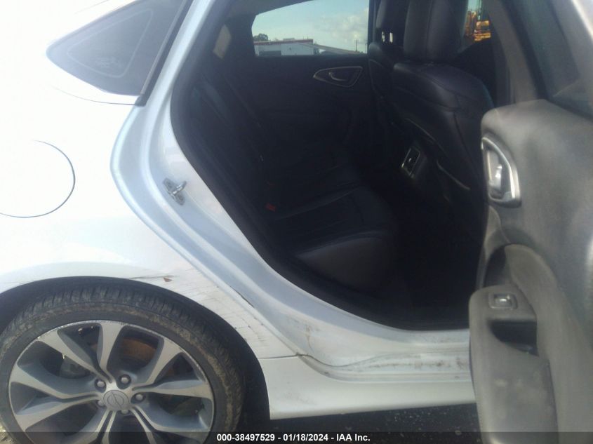 2015 CHRYSLER 200 C - 1C3CCCCG0FN684353