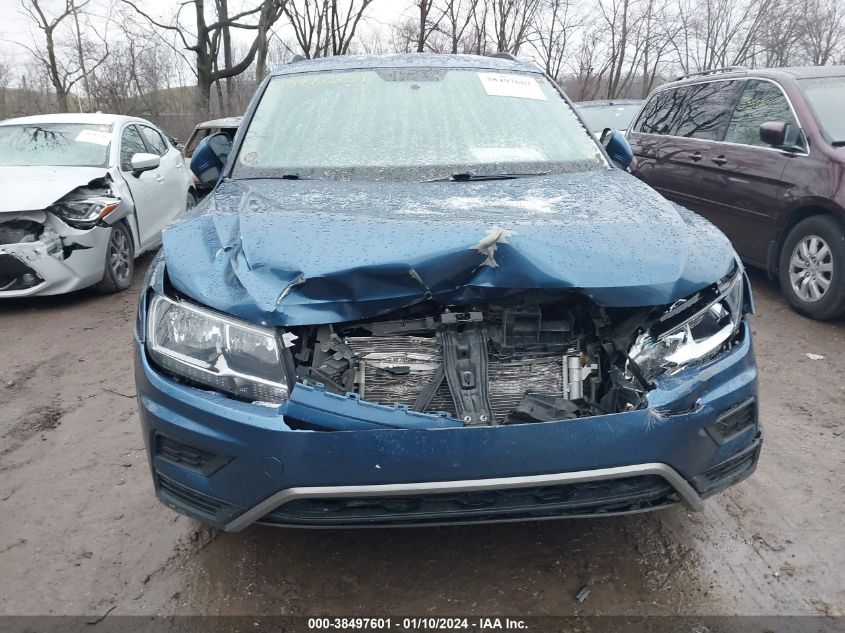 2018 VOLKSWAGEN TIGUAN S - 3VV0B7AX2JM146057