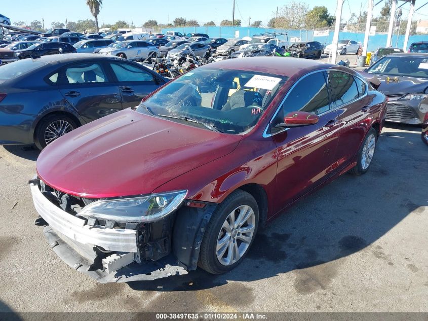 2016 CHRYSLER 200 LIMITED - 1C3CCCAB6GN145406