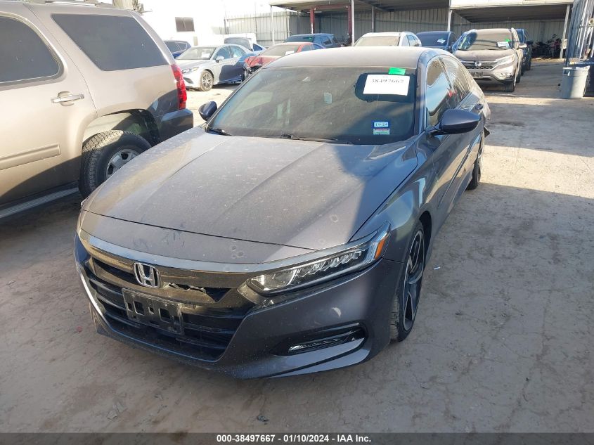 2018 HONDA ACCORD SPORT - 1HGCV1F33JA151501