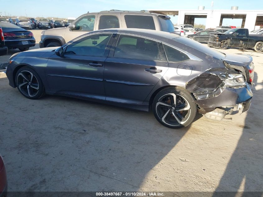 2018 HONDA ACCORD SPORT - 1HGCV1F33JA151501