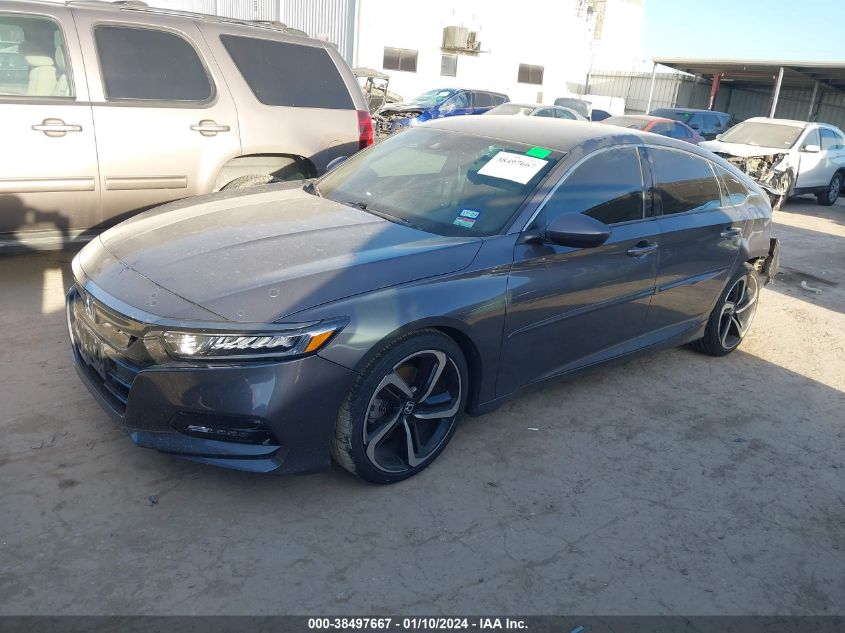 2018 HONDA ACCORD SPORT - 1HGCV1F33JA151501