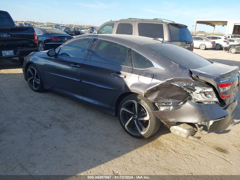 2018 HONDA ACCORD SPORT - 1HGCV1F33JA151501