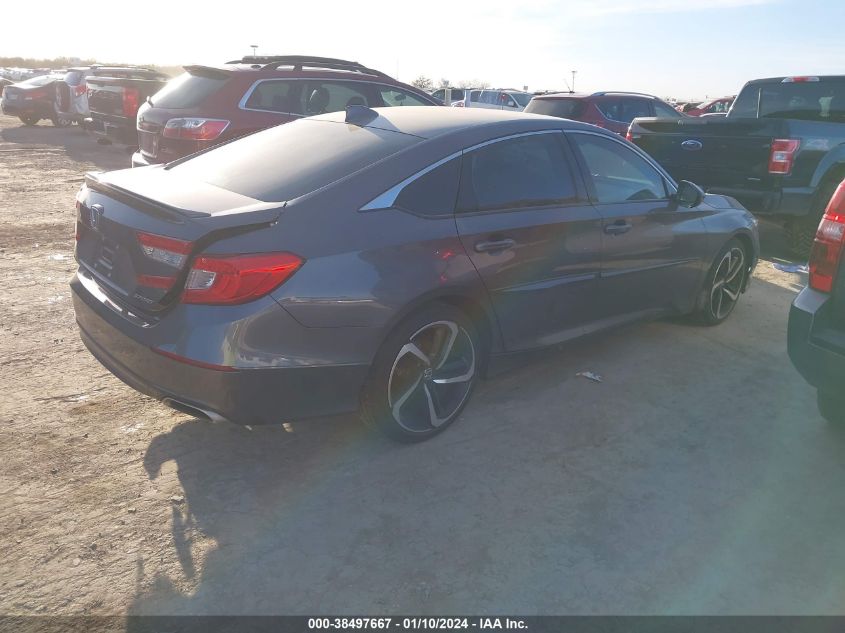 2018 HONDA ACCORD SPORT - 1HGCV1F33JA151501