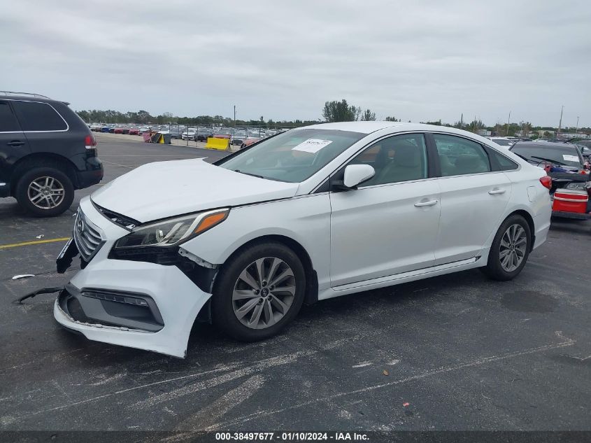 2015 HYUNDAI SONATA SPORT/LIMITED - 5NPE34AF3FH196325