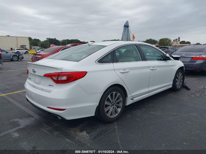 2015 HYUNDAI SONATA SPORT/LIMITED - 5NPE34AF3FH196325