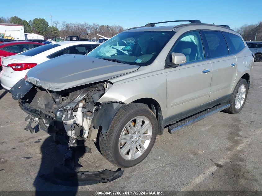 2013 CHEVROLET TRAVERSE LT - 1GNKRGKD2DJ249463