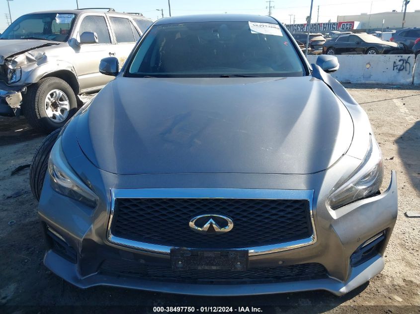 2014 INFINITI Q50 PREMIUM/SPORT - JN1BV7ARWEM696662