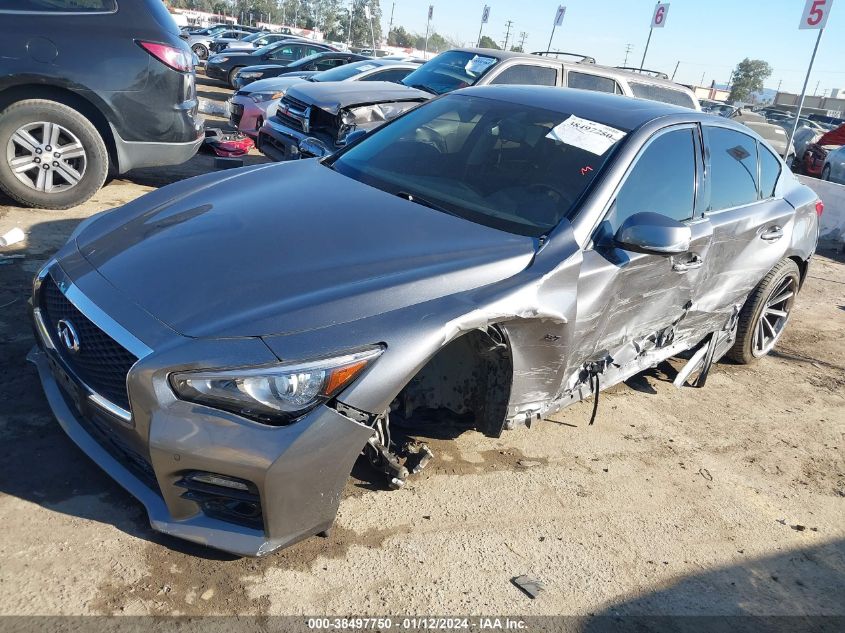 2014 INFINITI Q50 PREMIUM/SPORT - JN1BV7ARWEM696662