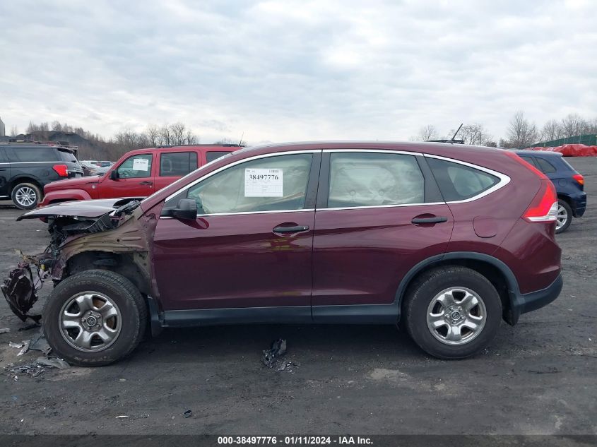 2013 HONDA CR-V LX - 5J6RM4H3XDL035208