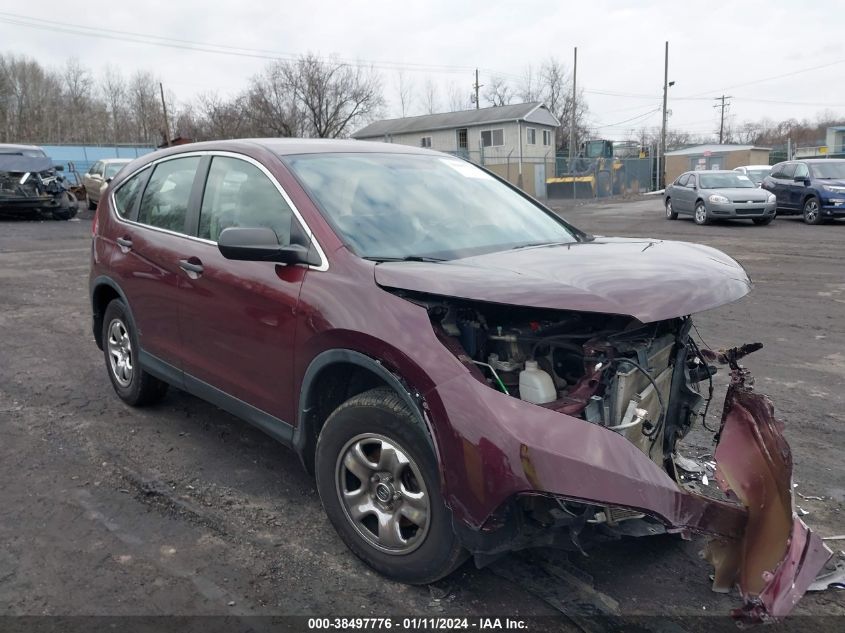 2013 HONDA CR-V LX - 5J6RM4H3XDL035208