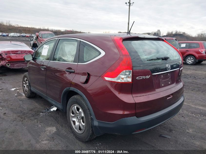 2013 HONDA CR-V LX - 5J6RM4H3XDL035208