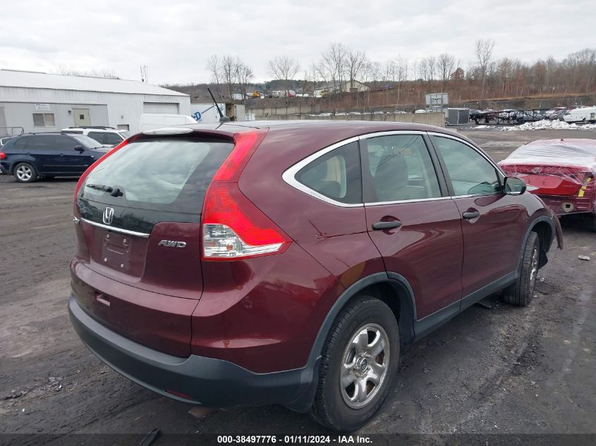 2013 HONDA CR-V LX - 5J6RM4H3XDL035208