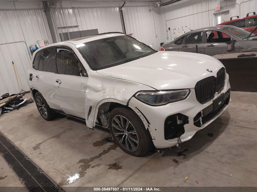 2022 BMW X5 XDRIVE40I - 5UXCR6C05N9K96720