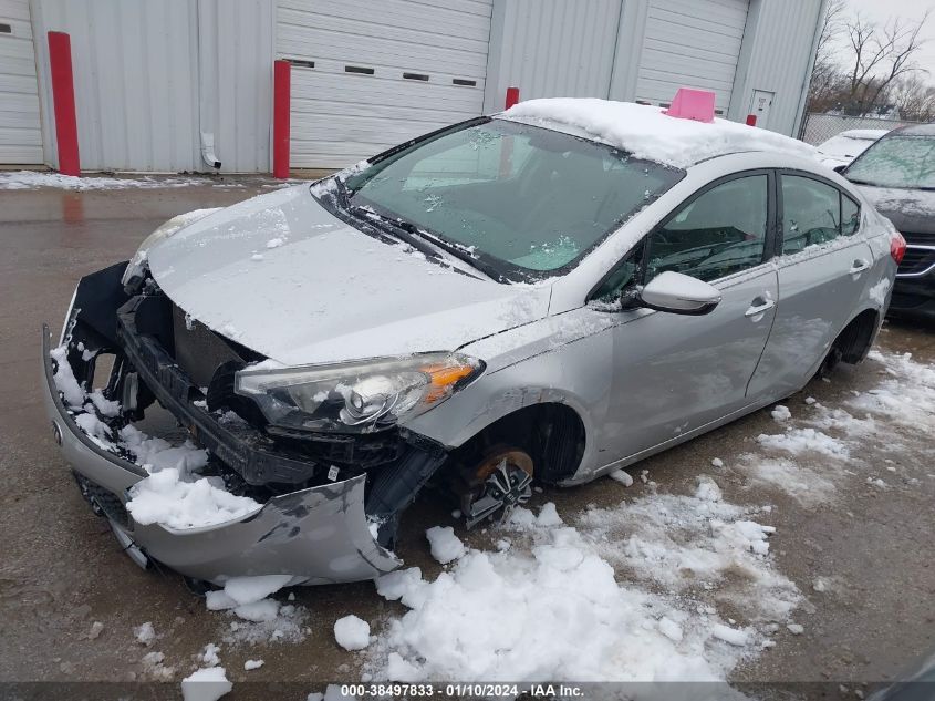 2014 KIA FORTE EX - KNAFX4A84E5111370