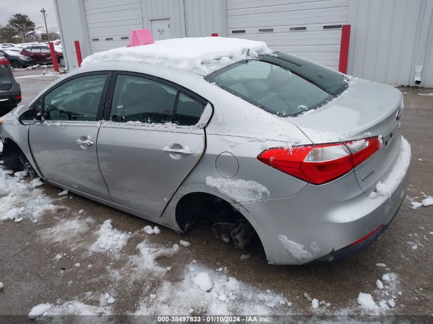 2014 KIA FORTE EX - KNAFX4A84E5111370
