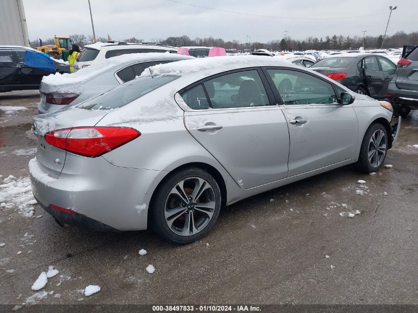 2014 KIA FORTE EX - KNAFX4A84E5111370
