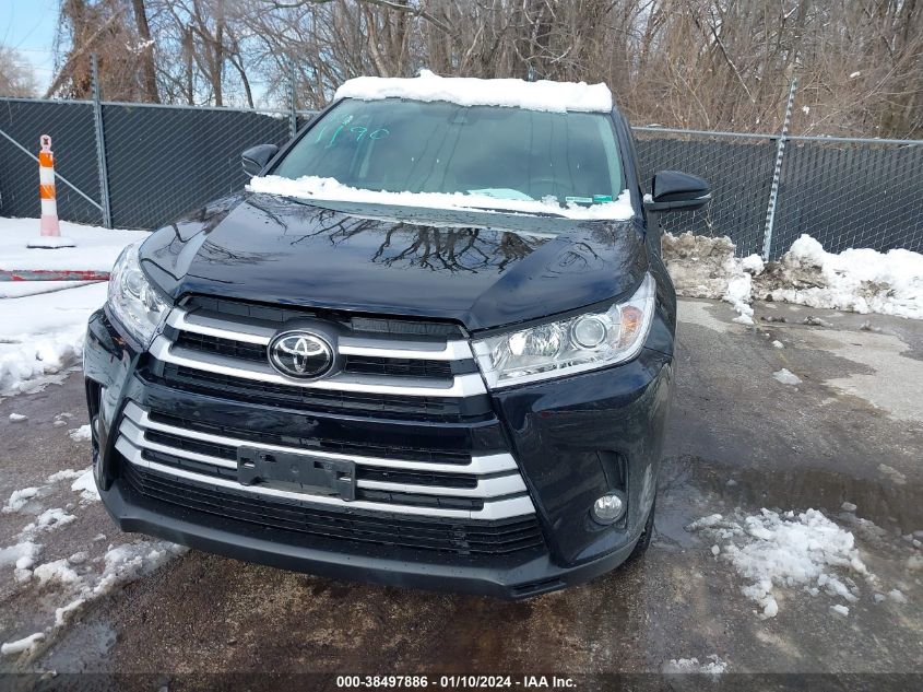 2019 TOYOTA HIGHLANDER XLE - 5TDJZRFH0KS595928