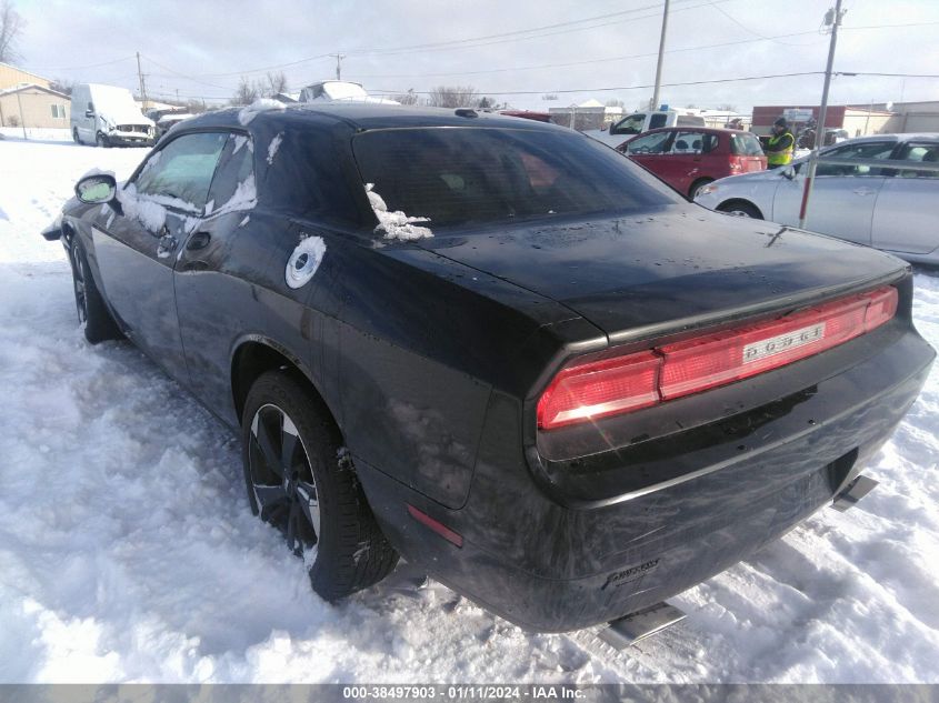 2013 DODGE CHALLENGER SXT - 2C3CDYAG2DH510495