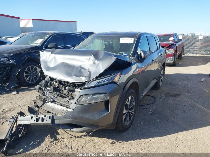 VIN 5N1AT3BA8MC797181 2021 NISSAN ROGUE SV