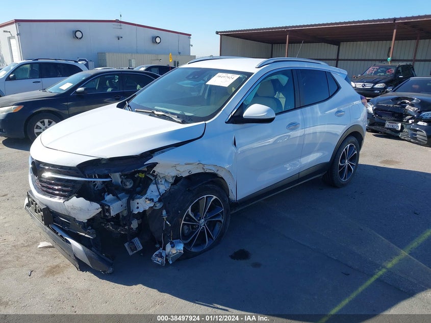 VIN KL4MMDSL6MB160795 2021 BUICK ENCORE GX SELECT
